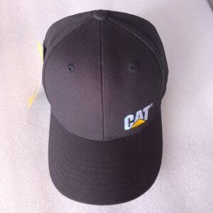 K-Products Men's CAT Catterpillar Battlefield Baseball Cap Black Snapback Logo
